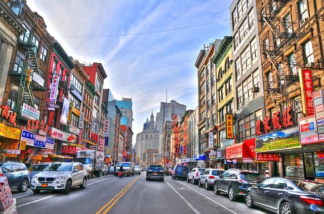 曼哈頓華爾街附近景點私藏大推薦-唐人街(中國城)