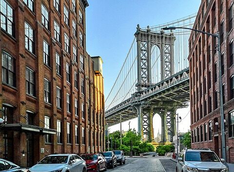 曼哈頓華爾街附近景點私藏大推薦-布魯克林大橋