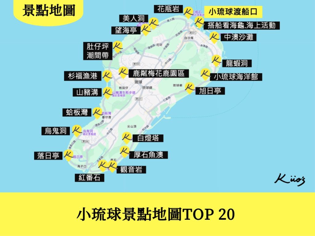 小琉球船班、小琉球景點、小琉球住宿