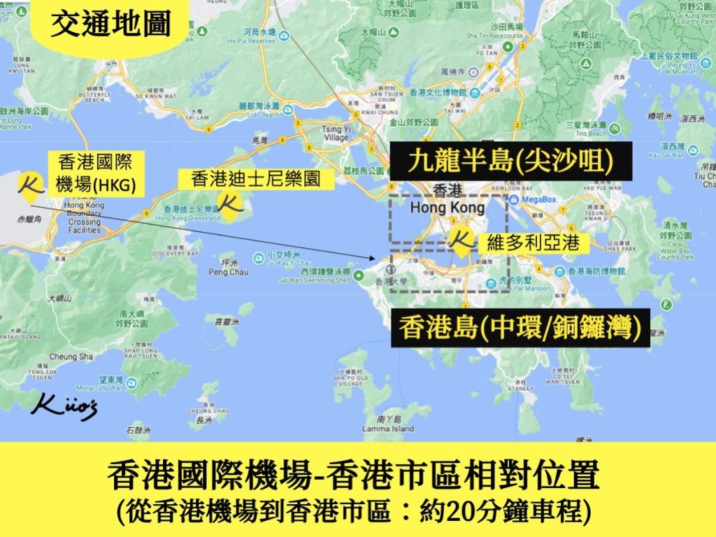 香港交通、香港自由行、香港地鐵