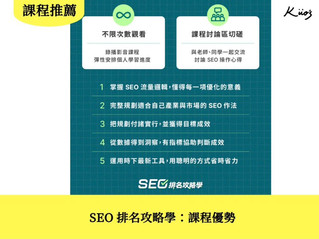 SEO 排名攻略學