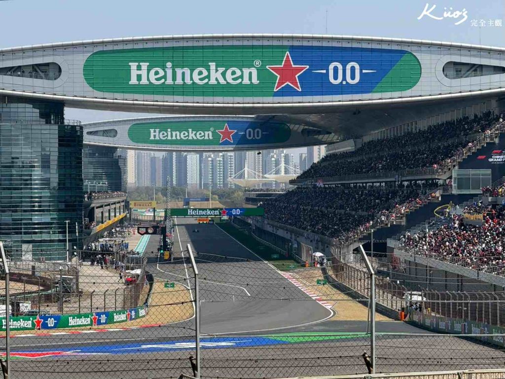 【2026上海F1】門票怎買?5大看台實測解析!20大QA!開箱F1門票+住宿! 7 上海F1我親自實測實拍